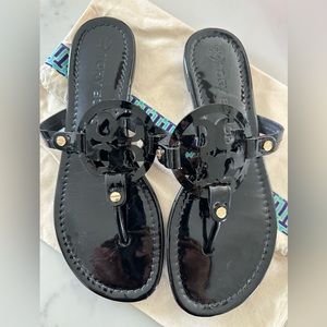 Tory Burch Miller patent calf leather